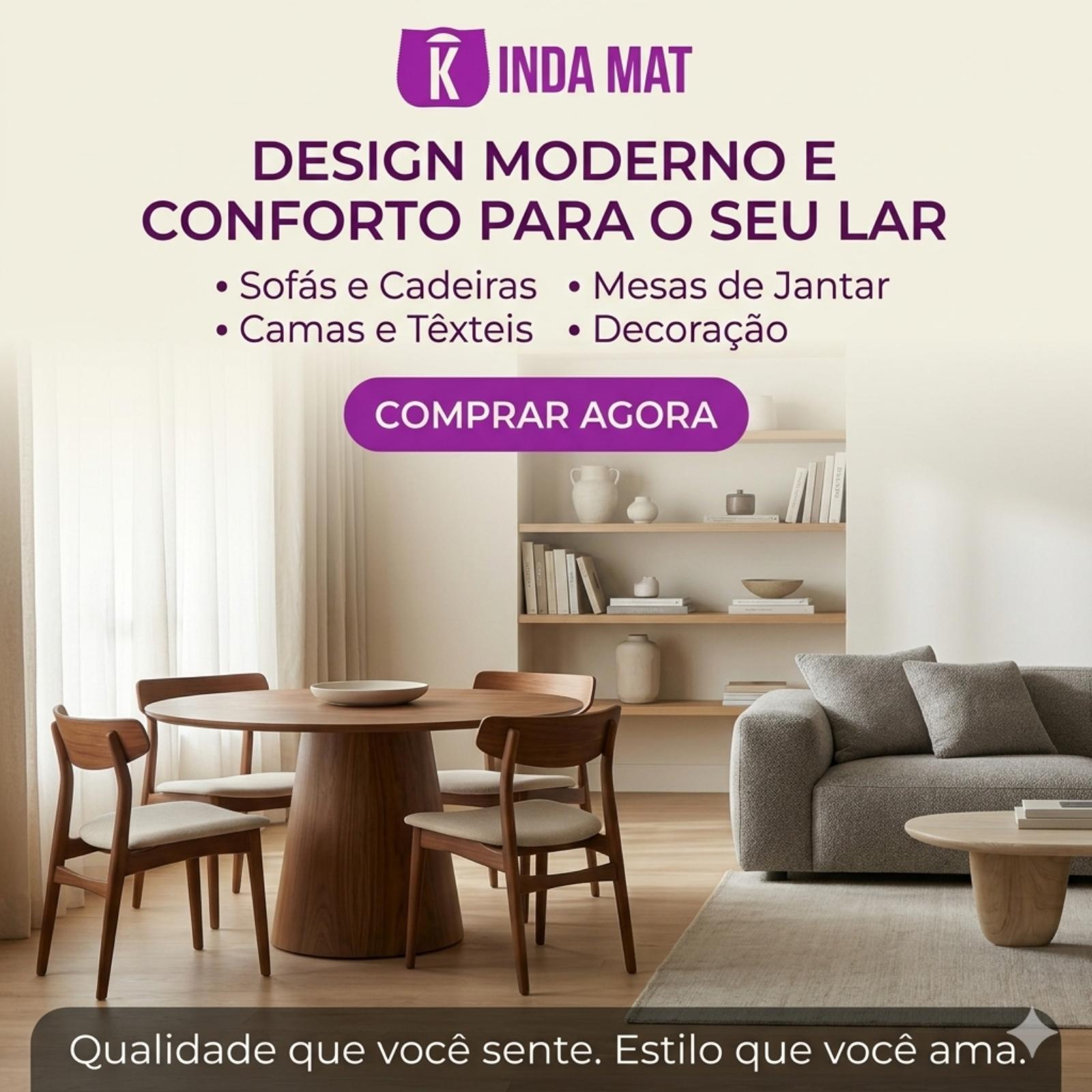 Design moderno e conforto para o seu lar